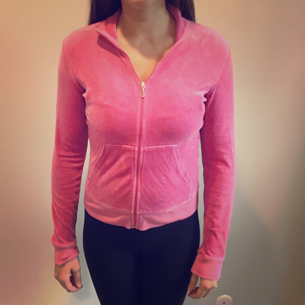 Pink Juicy Couture Zip up